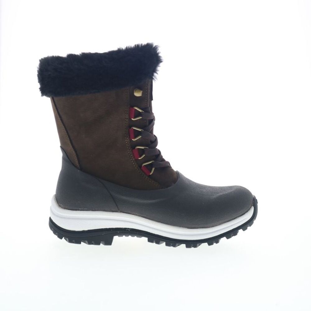 Original Muck Womens Arctic Apres Lace Mid AG Brown Boots (NWT)